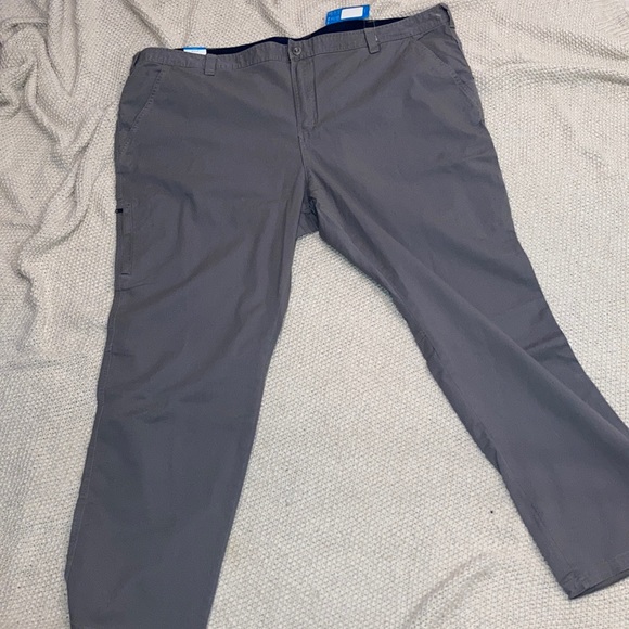 NWT Columbia Grey Chino Pants - Picture 1 of 4
